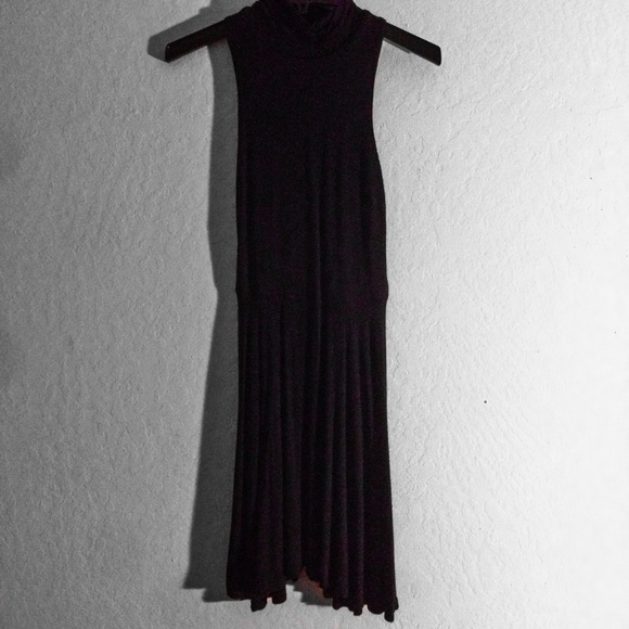 SPARKLE AND FADE TURTLENECK SKATER DRESS