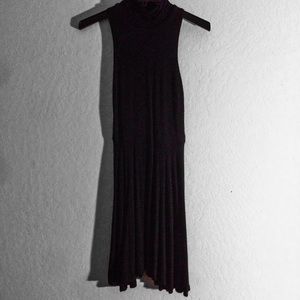 SPARKLE AND FADE TURTLENECK SKATER DRESS