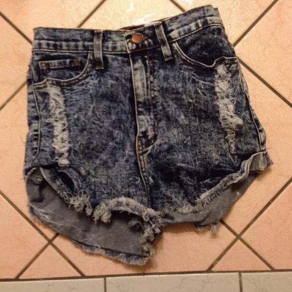 Vibrant Miu High Waisted Shorts