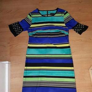 Macy' s Madison Leigh multiple color Dress