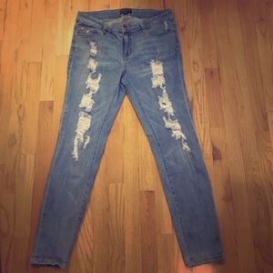 Forever 21 Distressed Jeans