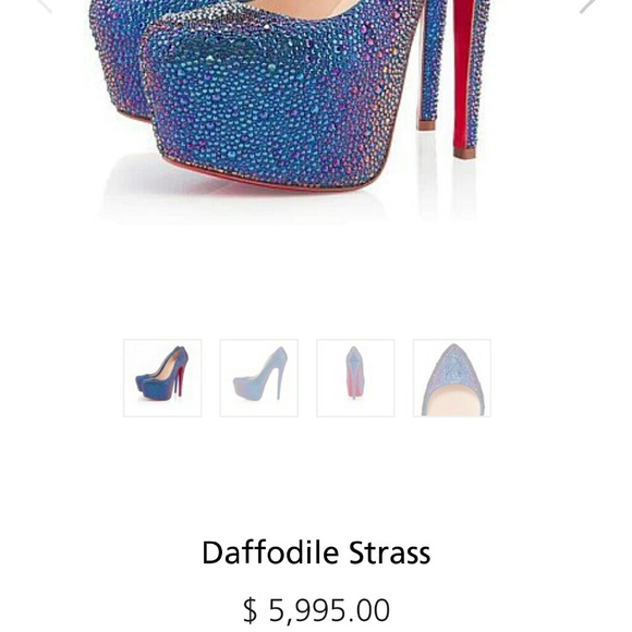 Christian louboutin daffodile Strass suede burma - Picture 4 of 4
