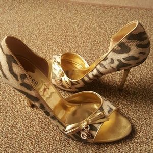 Leopard guess by marciano sandals