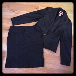 Bandolino Denim Stretch suit