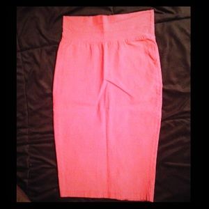 Pink pencil skirt new