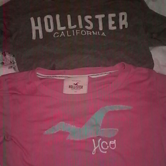 Two Hollister shirts