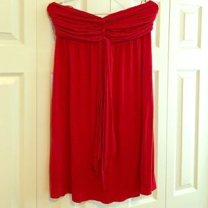 Red dress by Express