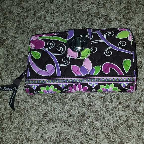 Vera bradley large wallet