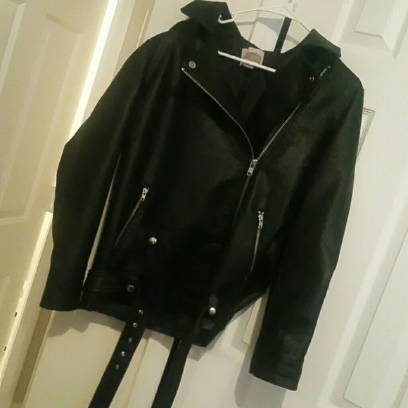 Leather jacket