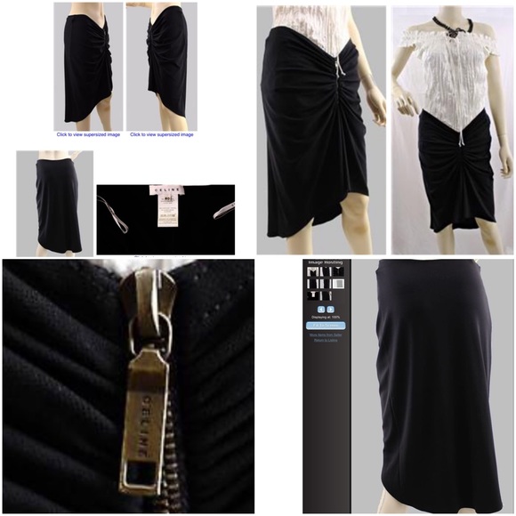 CELINE high-low skirt 🌟Read Description - Picture 2 of 3