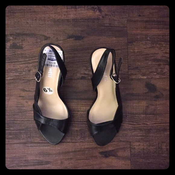 black heels