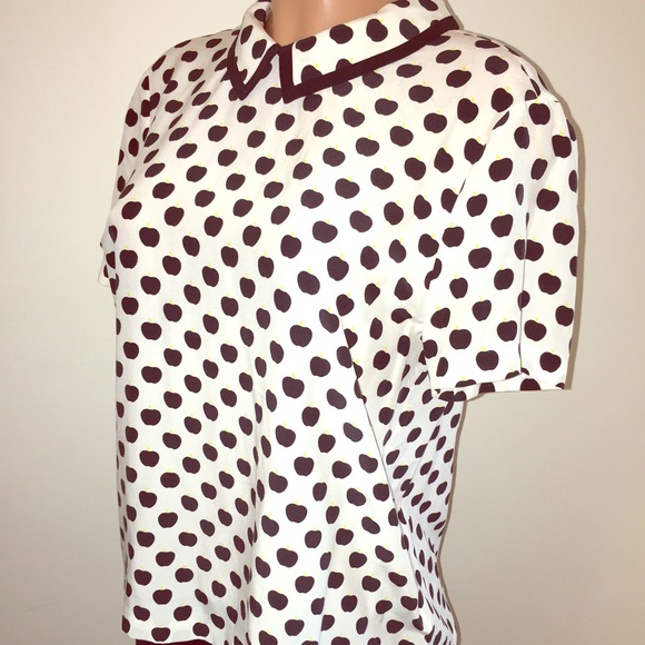 kate spade Tops - 🆕🍎🍎K.S. Apples blouse 🍎🍎