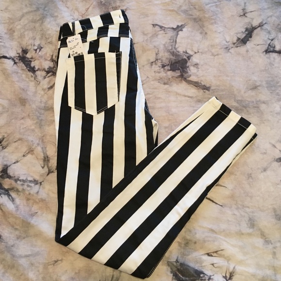 Striped up