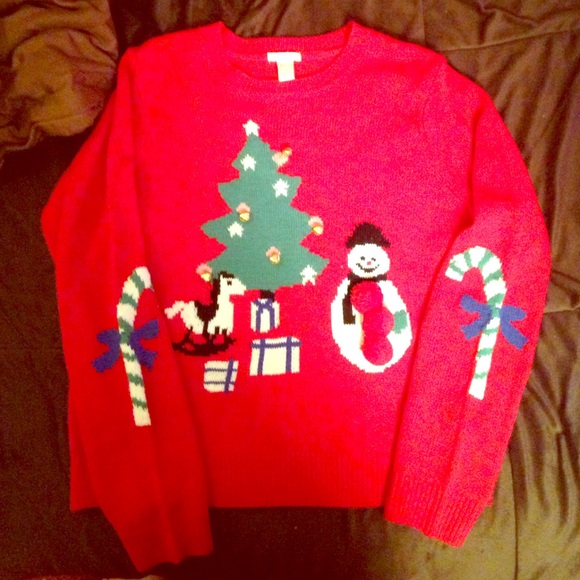 Christmas sweater. Large but fits like medium