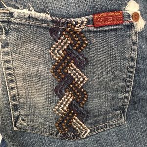 7 for all mankind jeans 31