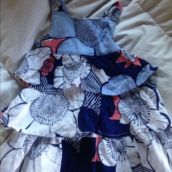 Pretty Blue Floral Dress - Picture 1 of 3