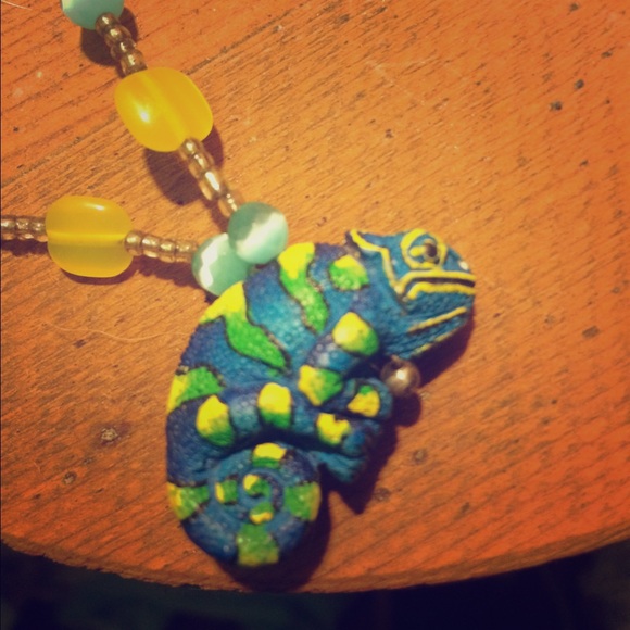 Gorgeous Chameleon Necklace
