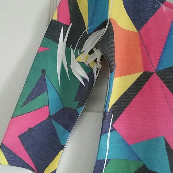 i.ner Geometric Bodycon Dress sz Medium - Picture 2 of 4