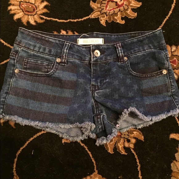 pac sun American flag shorts
