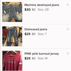 Items for trade