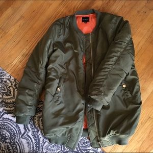 Bomber jacket long version!!