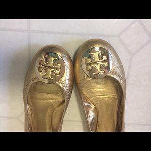 Tory Burch Flats, Gold