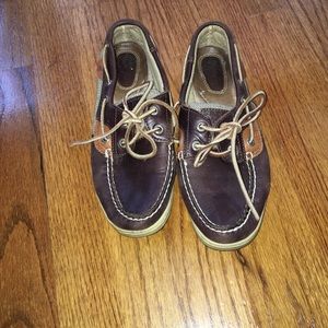 Brown Sperrys!