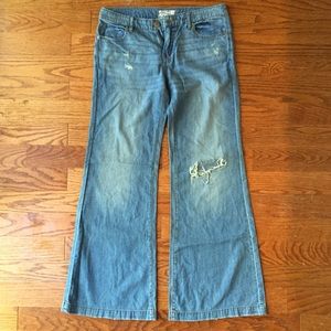 Free People Flare Jeans Size 28