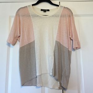 Color block top