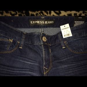 Express Low Rise Jean Ankle Leggin