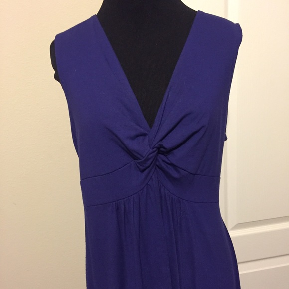 Chico's Dresses & Skirts - Chico's Purple Sleeveless Maxi Dress hi/low Large
