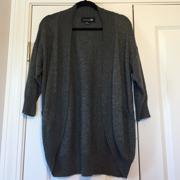 Forever 21 gray sweater