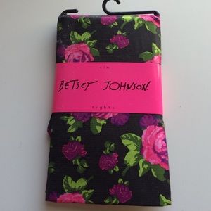 Betsey Johnson Floral tights