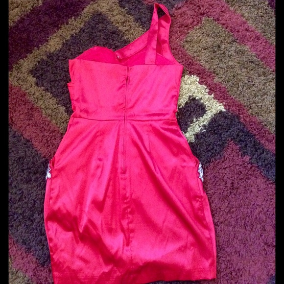 💠 Fiery Red Prom/ Wedding Formal Dress🌹 - Picture 2 of 3