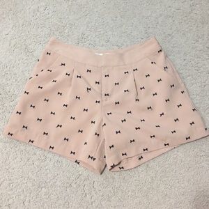 Lauren Conrad bow shorts