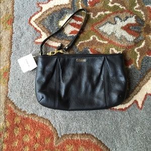 Black Coach clutch!