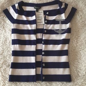 Bebe Nautical Cardigan