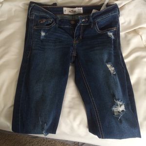 Hollister ripped jeans