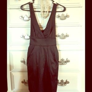 Classic black cocktail dress. LBD