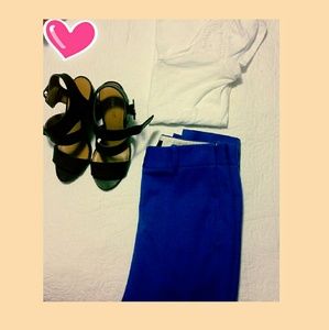 Jcrew 'City Fit' Stretch Capris