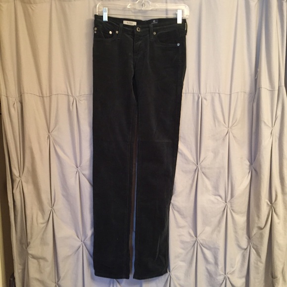 Dark green corduroy AG pants