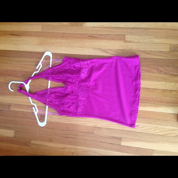 Halter with lace top☀️