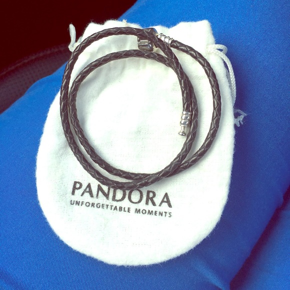 Leather Pandora bracelet