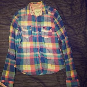 Abercrombie and Fitch plaid shirt