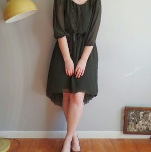 ALL PROFITS GO TO ACS!! Chiffon High-Low Dress