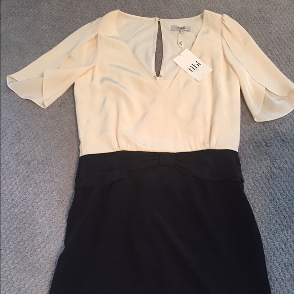 Tibi Dresses & Skirts - ❤️ Tibi NWT cream and black dress❤️