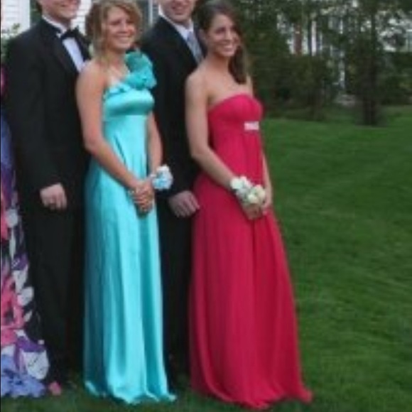 SALE!!!!!! Make offer! Long dark pink prom dress