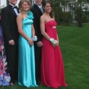 SALE!!!!!! Make offer! Long dark pink prom dress