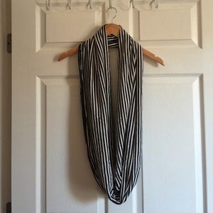 Striped Infinity Scarf