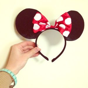 Minnie Mouse Ears Headband